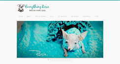 Desktop Screenshot of everythingrosie.com